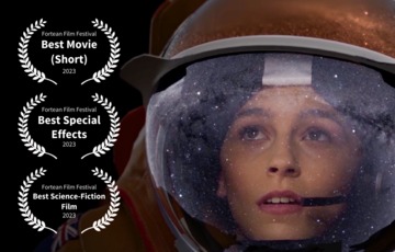 Perilune won Best Movie Short, Best Special Effects and Best Sci-Fi at the 2023 Fortean Film Festival