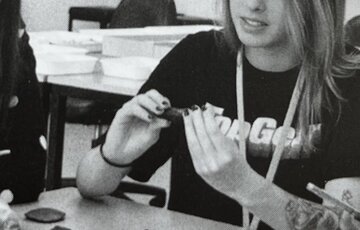 Sofia Pivens is studying how computer graphics can assist in archeology studies